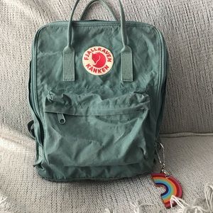 FJallRaven Teal Backpack (w/ free COACH keychain)